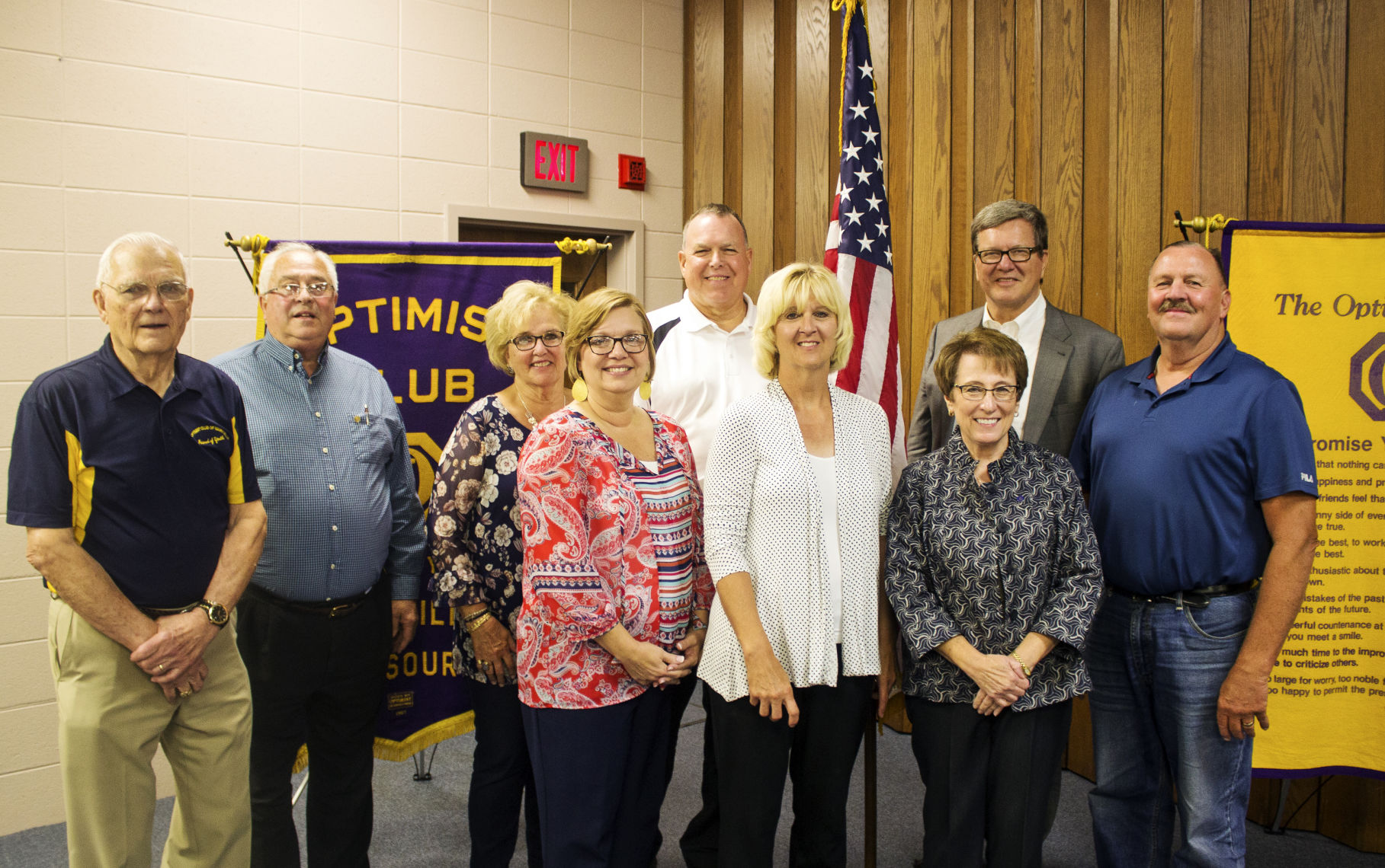 Maryville Optimists hold officer induction ceremony